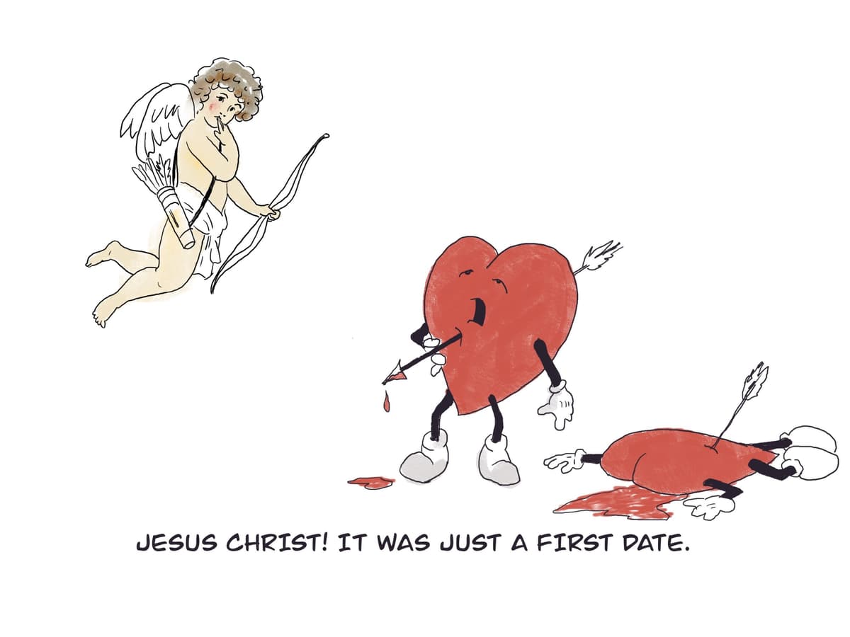 Jesus Christ! It was just a first date.